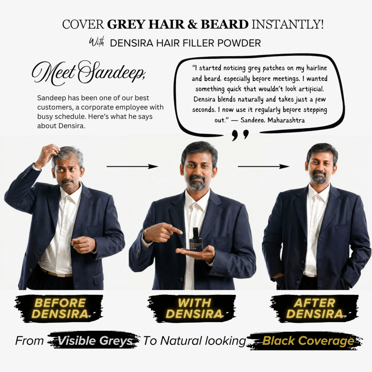 Densira | Hairline Filler Powder